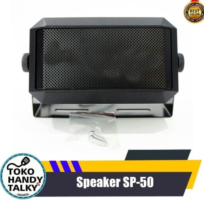 Speaker SP-50 External Speaker HT RIG Kenwood Yaesu Icom Alinco