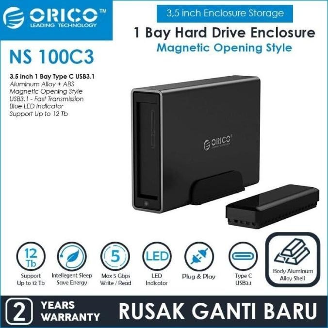 Orico Ns100-C3 Type-C Hard Drive Dock