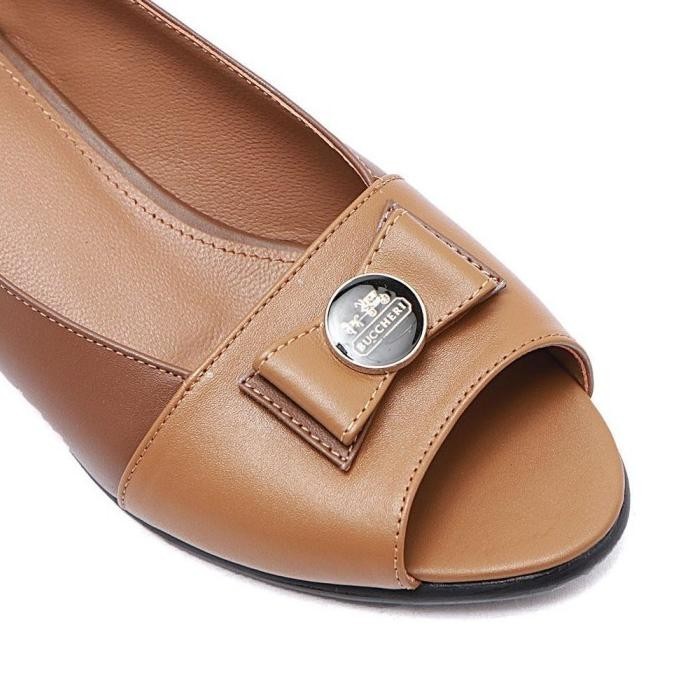 Sepatu Heels Wanita Buccheri Delaney Dark Brown