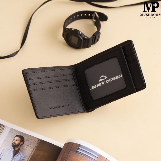 Dompet Pria Planet Ocean Dpo 300781 Hitam Original