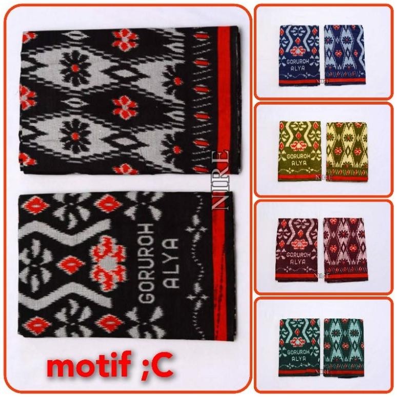 Diskon Sarung Goyor Printing Goruroh Alya Original