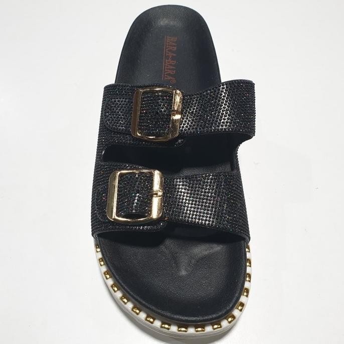 Mjzb8010Bgm Bara Bara Original Jelly Sandal Wanita Wedges Karet Import