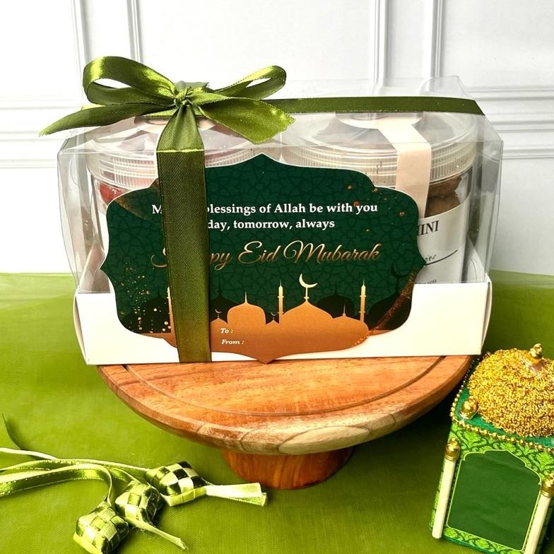 

CR - Hampers Gift Ramadhan Lebaran | Brownies Bites Dark Chocolate Soft Baked Newyork Mini Cookies Matcha Almond Mocca Taro Red Velvet Peanut Butter Classic Shiny Crust Eid Mubarak TERLARIS