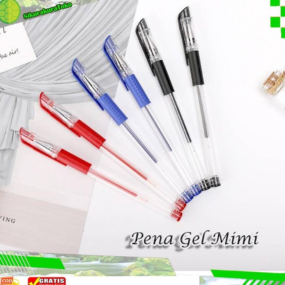 

(SKR) PENA GEL MIMI 0.5MM PULPEN GEL PENA MURAH PENA IMPOR PENA JAKARTA PENA COD