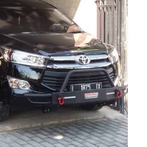 TANDUK DEPAN INNOVA ALL NEW MODEL BUMPER GUARD TOWING BAR RHINO BESI
