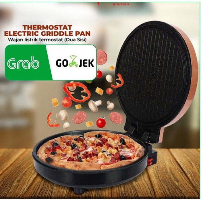 LOYANG SERBAGUNA - ELECTRIC BAKING PAN - BAKAR OVEN PIZZA PANCAKE