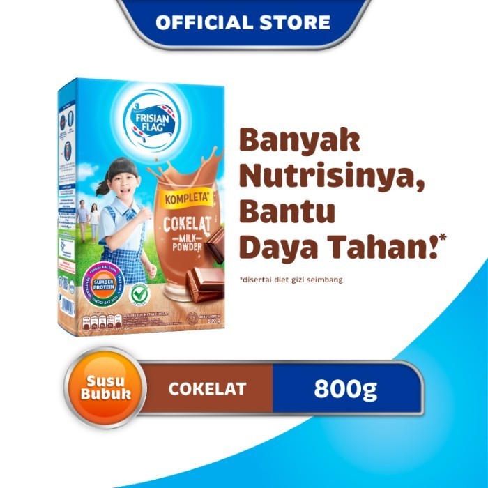 

Frisian Flag Kompleta Susu Bubuk Keluarga Cokelat 800G