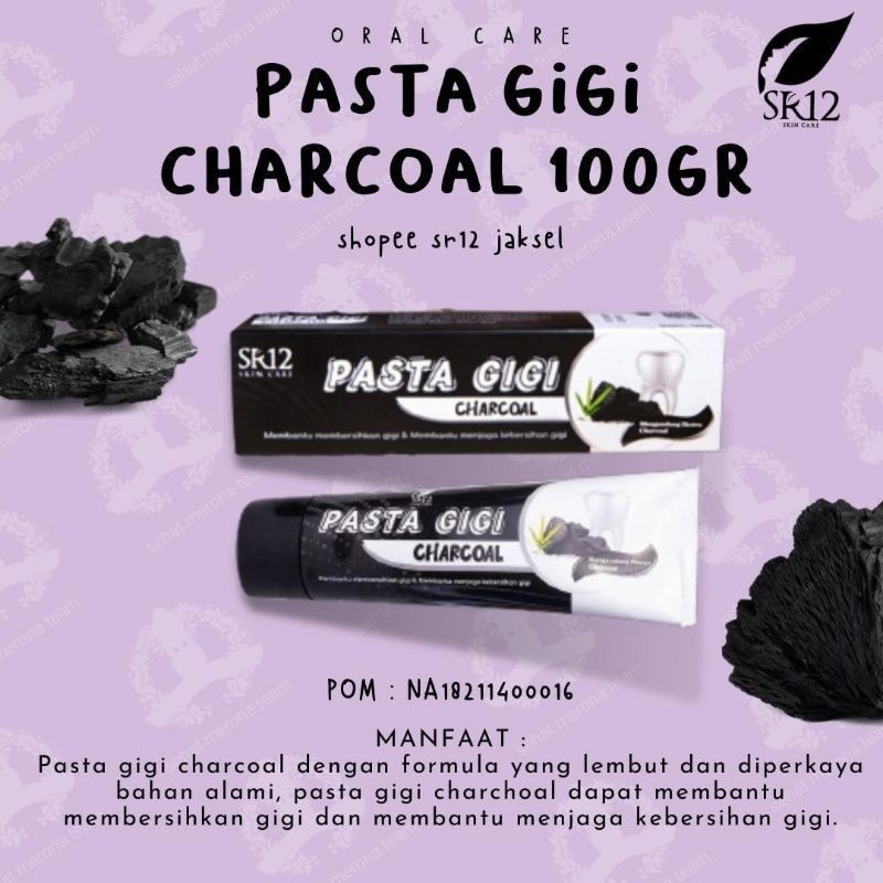 

PASTA GIGI CHARCOAL SR12