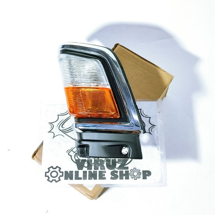 CORNER LAMP LAMPU SEIN SEN DEPAN MITSUBISHI GALANT SIGMA 1978 KIRI