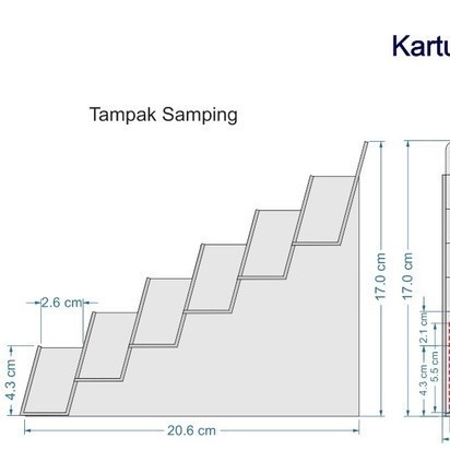 

BARANG TERLARIS tempat kartu nama 6 tingkat gabung 4