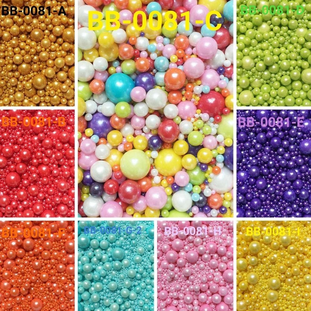 

New Gr-Bb-0081 Sprinkles Sprinkle Sprinkel 100 Gram Mutiara Mix Size Terlaris