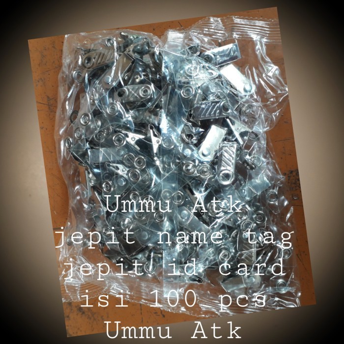 

BARANG TERLARIS Jepit buaya jepit id card harga untuk 100 pcs.
