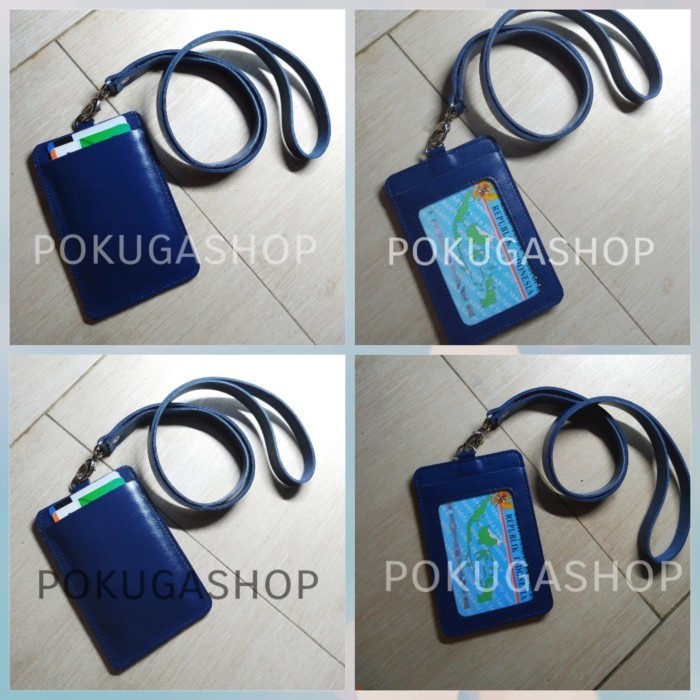 

BARANG TERLARIS id card holder kulit premium /name tag kulit premium /id tag holder