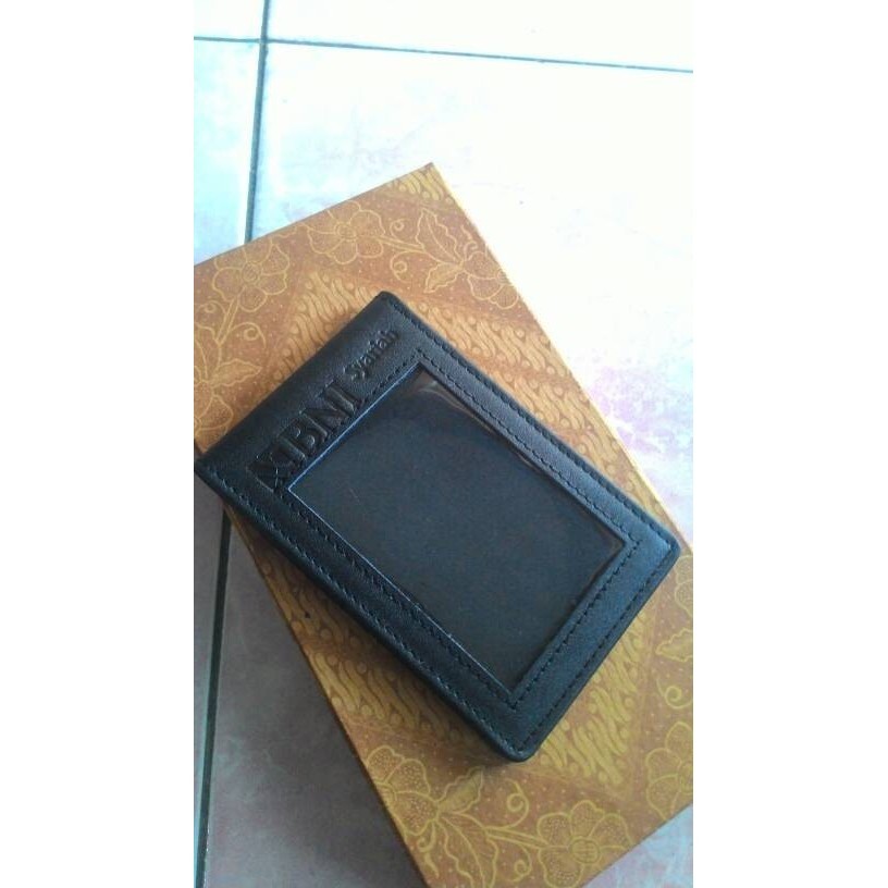 

BARANG TERLARIS testimony nametag kulit dari bank bni syariah