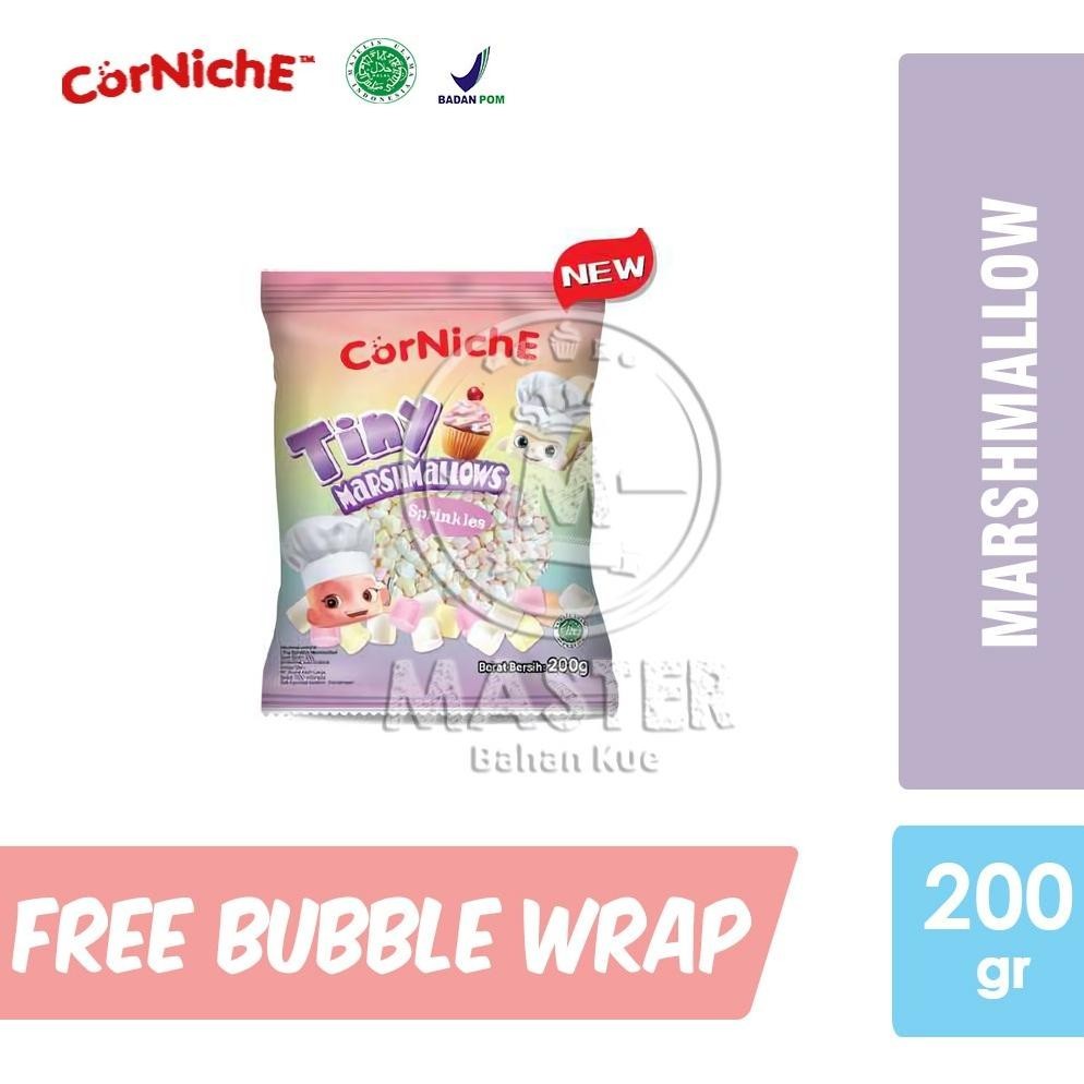 

New Corniche Tiny Marshmallow Rainbow Sprinkle [200 Gr] Terlaris