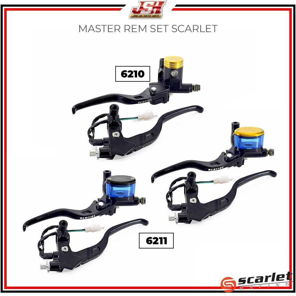 Barang Murah.Co Handle Motor Hendel Master Rem Set Kanan Kiri 6210 / 6211 Kopling Tabung Minyak Scar