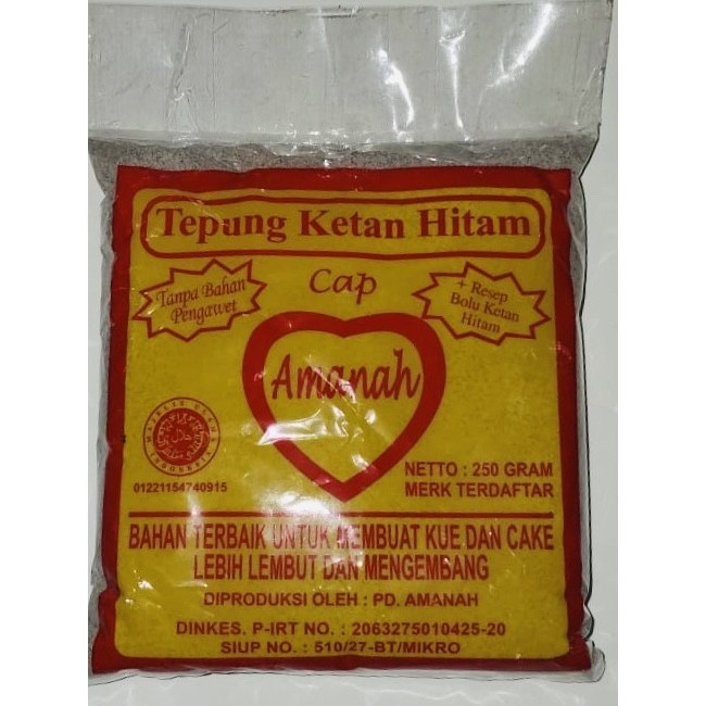 

Tepung Ketan Hitam 250 gro