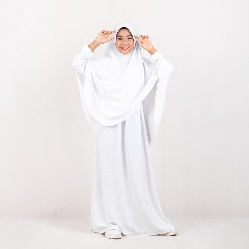 BAJUYULI | SETELAN GAMIS ANAK | GAMIS ANAK PEREMPUAN | GAMIS ANAK SET JILBAB MANASIK | GAMIS ANAK CA