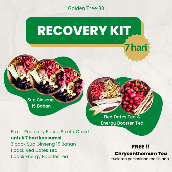 

Paket Recovery Pasca & Saat Sakit Bantu Pulihkan Energi Imun Booster