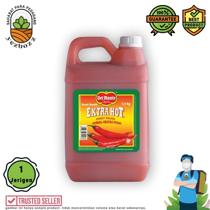 

Saus / Saos Del Monte / Delmonte Extra Hot 1 Jerigen (5,5 Kg)