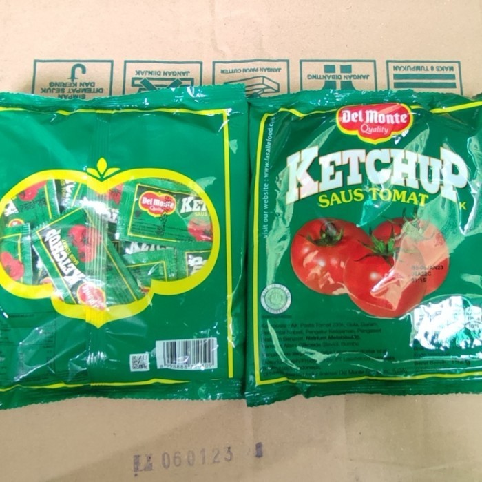 

Delmonte Saos Tomat Sachet 1 Dus isi 20 Pak