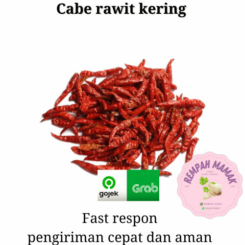 

Cabe Rawit Kering / Cabe kering Pedas / Dry Chili 1kg