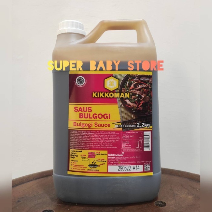 

Kikkoman Bulgogi Sauce - Saus Bulgogi 2 liter HALAL