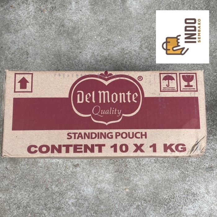 

Delmonte extra hot pouch 1kg dus / Saus Sambal Delmonte Extra pedas