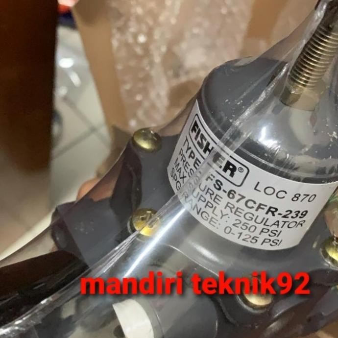 regulator FISHER type FS-67CFR-239