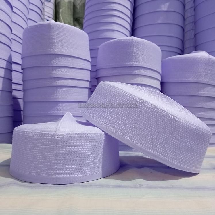 Peci Batok Super Peci Batok Putih Keras Peci Batok Tinggi 7 Peci Batok Putih Tebal Peci Haji Peci Sa