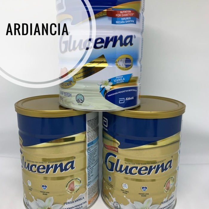 

Susu Glucerna 850G Rasa Vanila Susu Vanila
