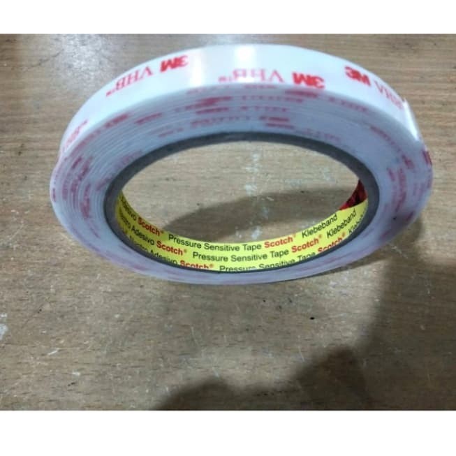 

MURAH Double Tape Original 3M VHB Putih 12mm Super Kuat Super Lengket