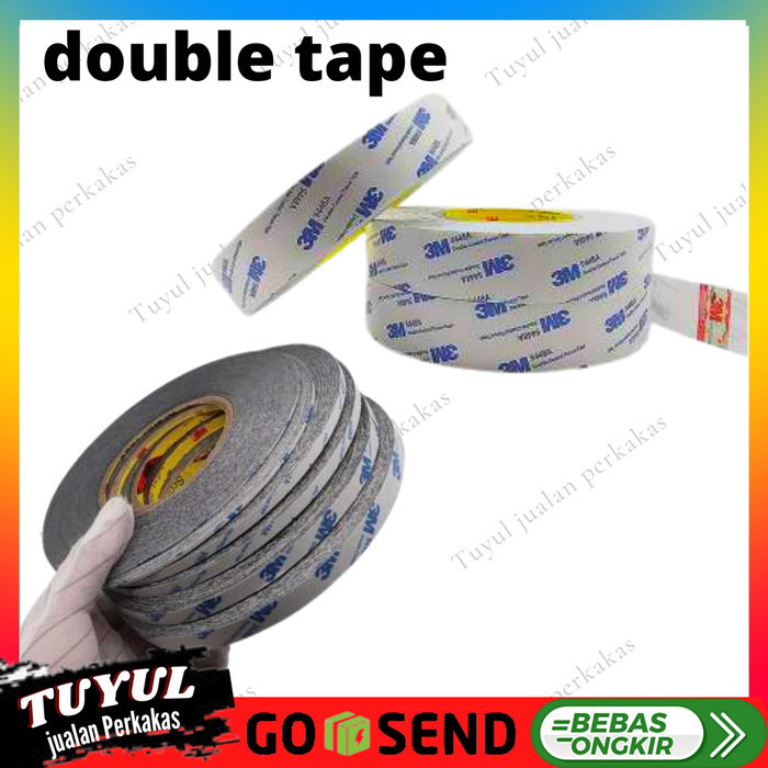 

50 meter Lakban Double Side Strong Sticky Glue Tape DISKON