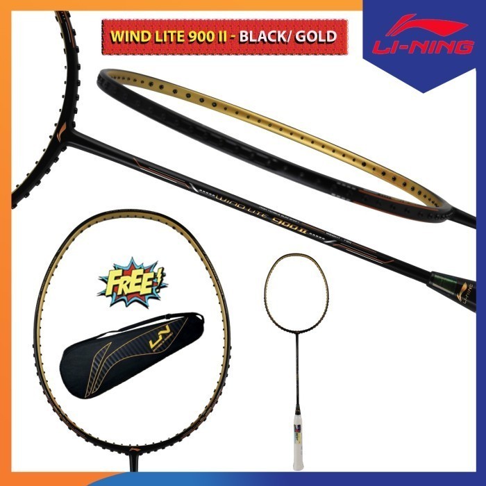 Lining Wind Lite 900 Raket Badminton Original