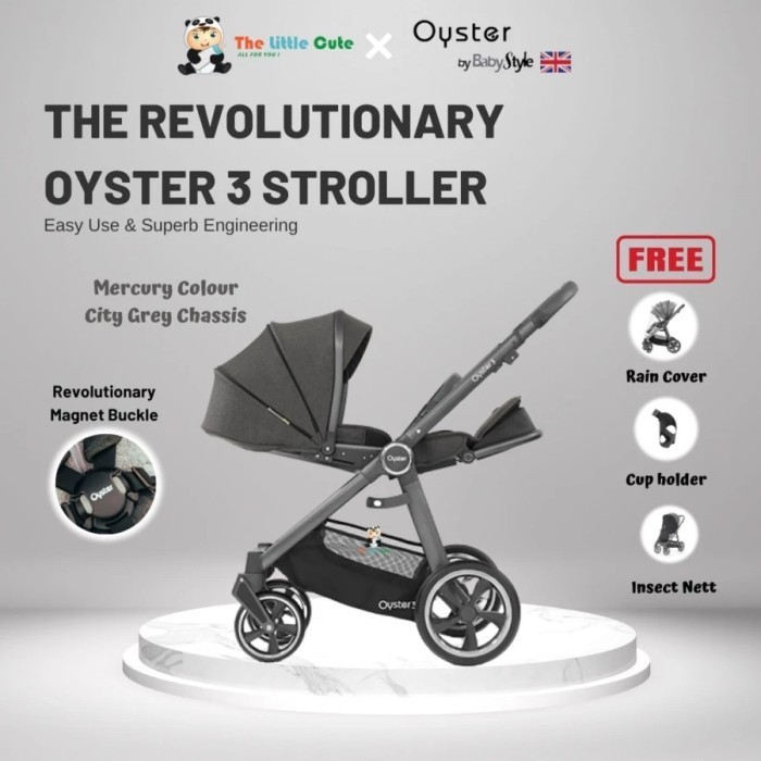 Oyster 3 Stroller Kereta Dorong Bayi