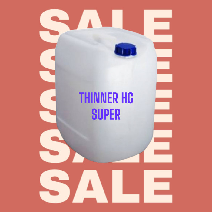 THINNER HG SUPER 20 LITER (KURIR GOSEND)