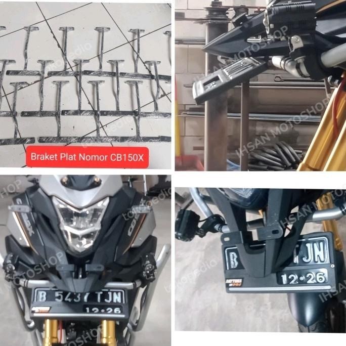 Braket Breket Plat Nomor Honda Cb150X Cb 150 X