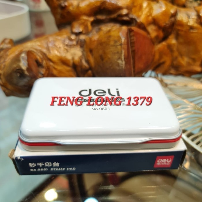 

Terlaris Stamp Pad Tinta Stempel Seri Deli 9864 Red Merah Bak Bantal Stempel SALE