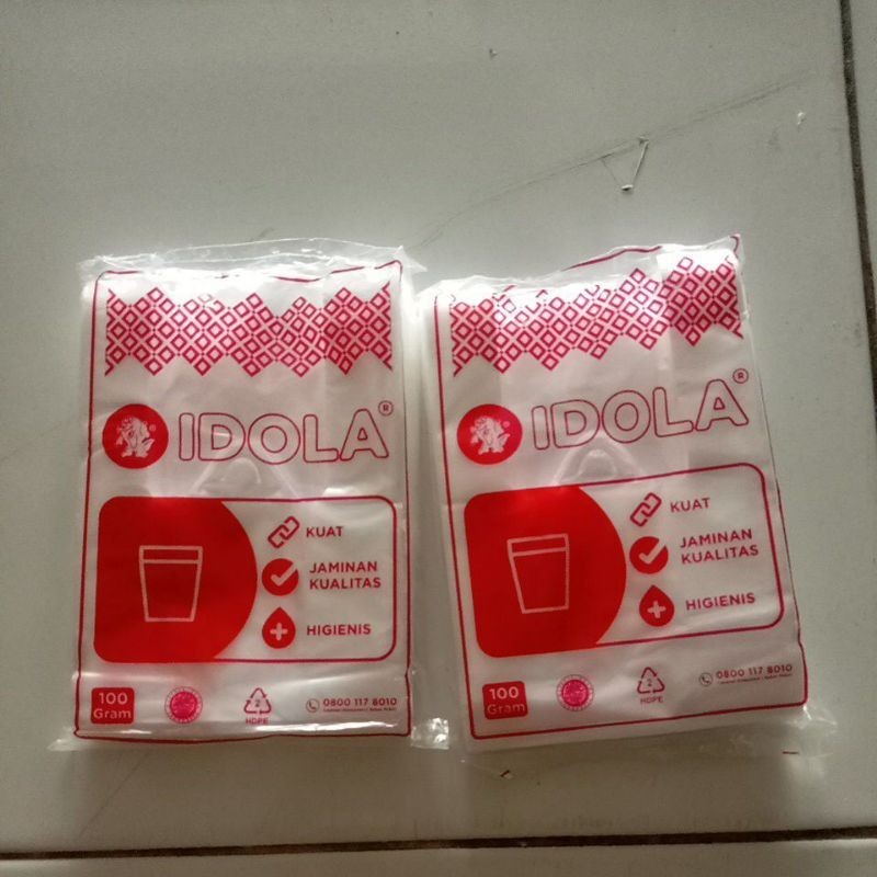 KRESEK PLASTIK CUP GELAS 10,12,14,16,18,22oz GELAS POP ICE