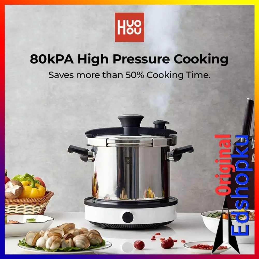 Panci Masak Presto Rebus Daging Stainless 304 Pressure Cooker 80kPa