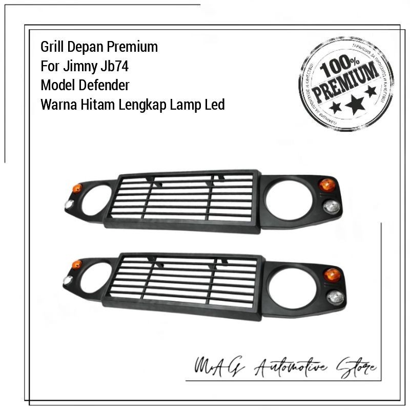 Grill Depan Jimny Jb74 Model Defender - Grill Bemper Depan Jimny Jb74