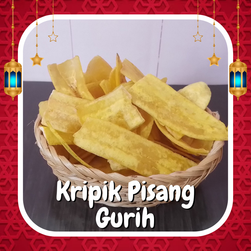 

Kripik Pisang Gurih 93 gram