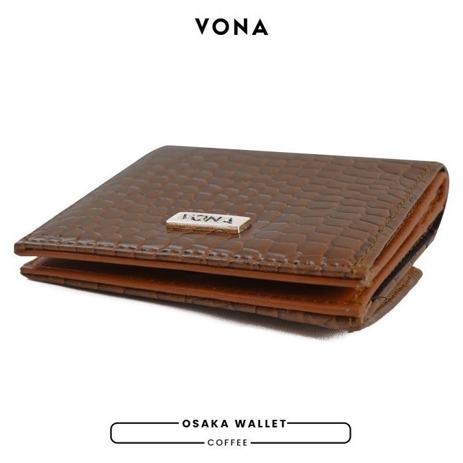 Vona Osaka Wallet - Dompet Pendek Wanita Mini Motif Croco Athifasadya