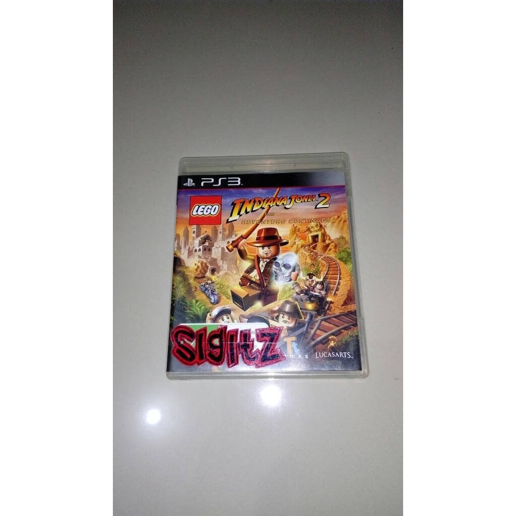 TERBARU bd ps3 kaset game LEGO INDIANA JONES 2