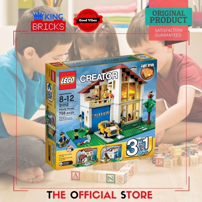 TERBARU KingBricks LEGO 31012 House - Lego Rumah Lego Rumah Mewah