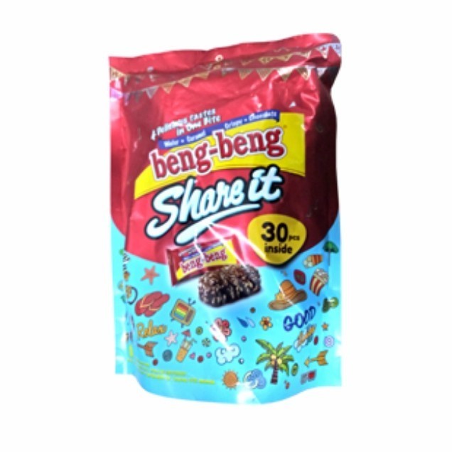 

>>>>>] [Pouch 285 Gram = 30 PCS] Beng Beng Share It Wafer Chocolate Coklat