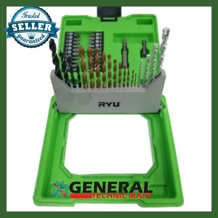 MATA BOR RYU KOMBINASI BESI KAYU BETON SET 41PCS RYU TEKIRO