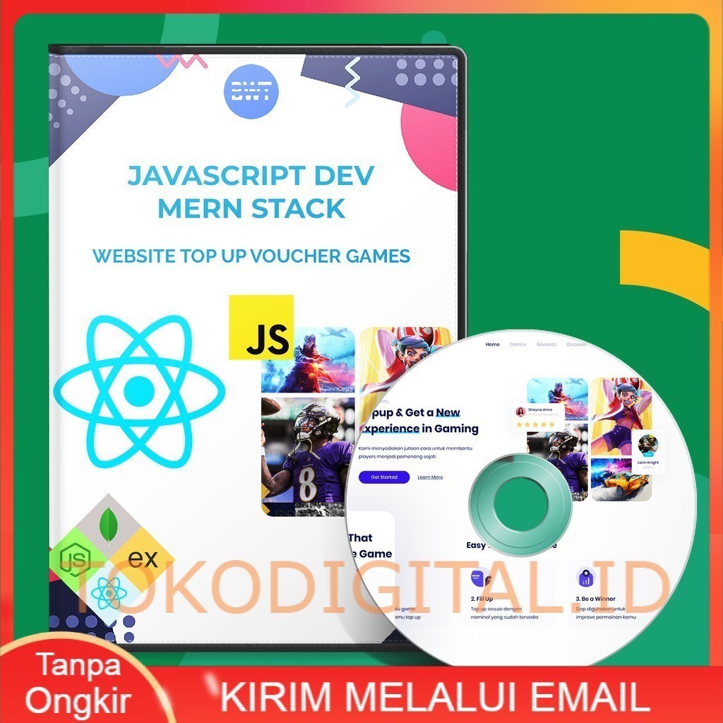 Ecourse Javascript Mern Bwt Website Top Up Voucher Games