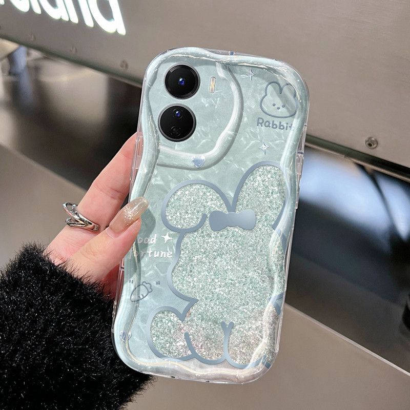 Casing Hp VIVO Y16 VIVO Y35 Y35 5G Y56 5G Case HP ortu pola kelinci casing ponsel Kesing lembut baru