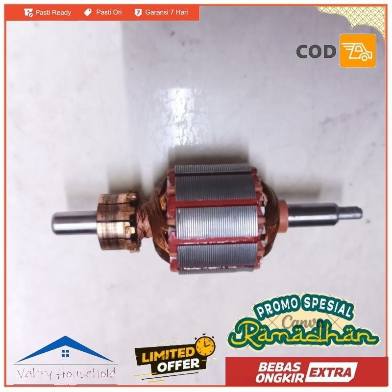 ARMATURE MESIN MOTOR COSMOS CHOPPER FP313 FP 313 ORIGINAL